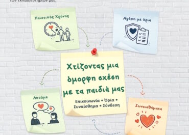 Χτίζοντας μια όμορφη σχέση με τα παιδιά μας: επικοινωνία, όρια και συναισθήματα